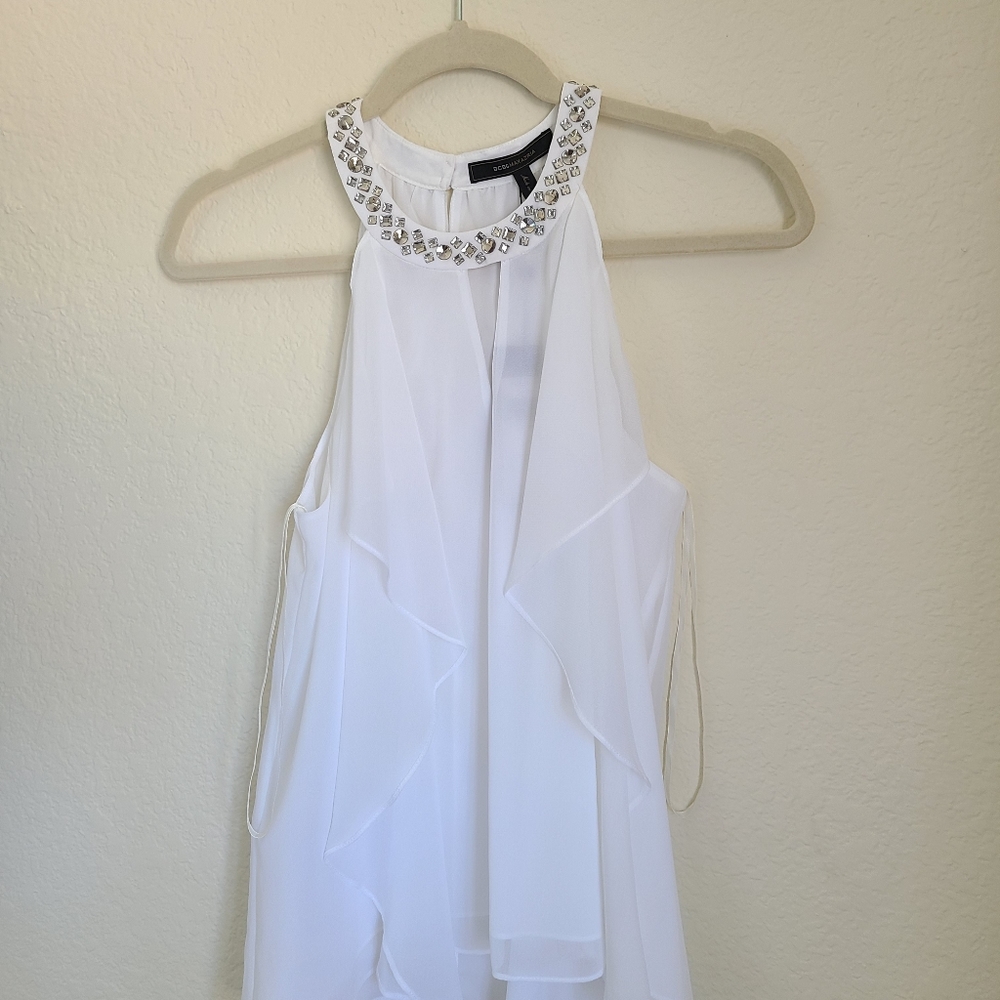SOLD-NWT BCBGMAXAZRIA rhinestones blouse